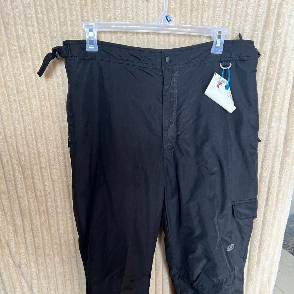 Black Slalum Ski Pants Men’s Xl